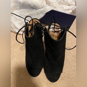 Aquazzura shoes, size 38, black suede